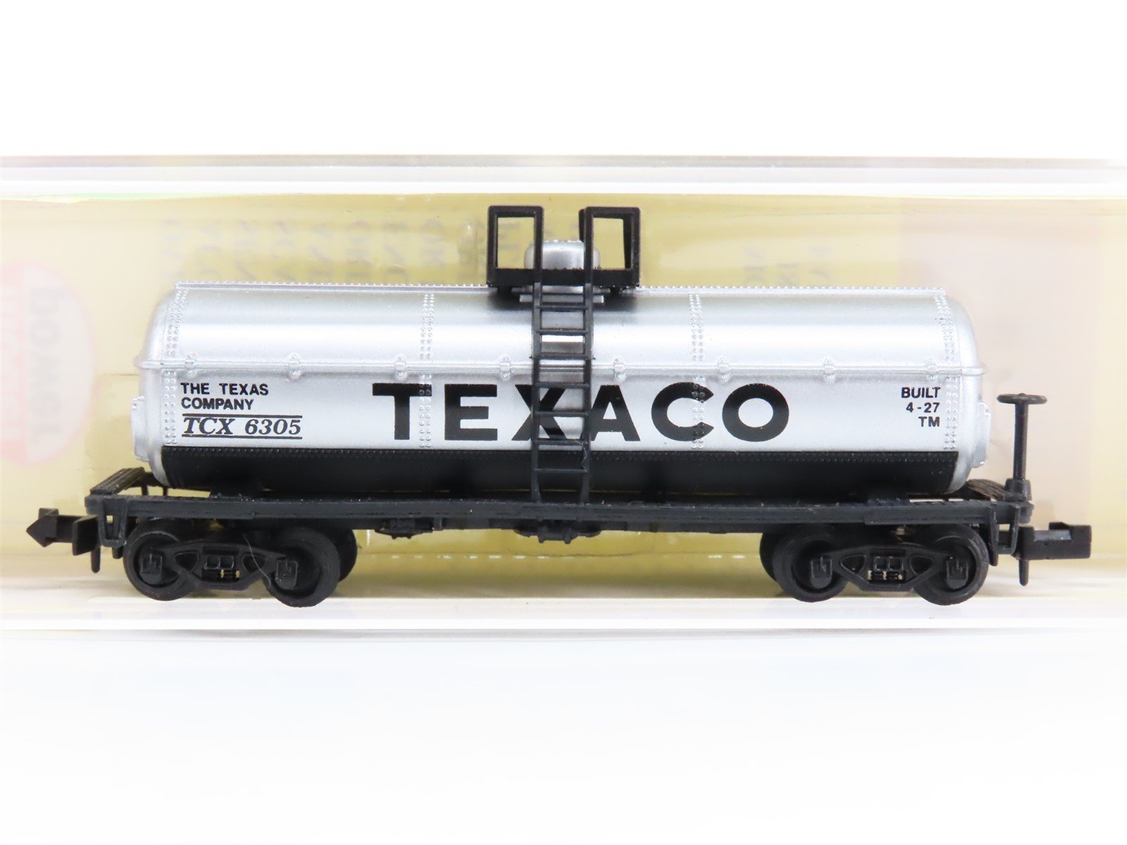 N Scale Model Power 3456 TCX Texaco Chemical Tank Car #6305