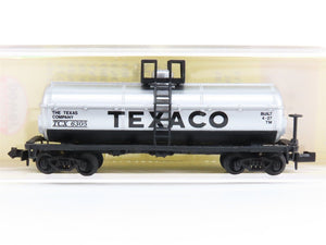 N Scale Model Power 3456 TCX Texaco Chemical Tank Car #6305