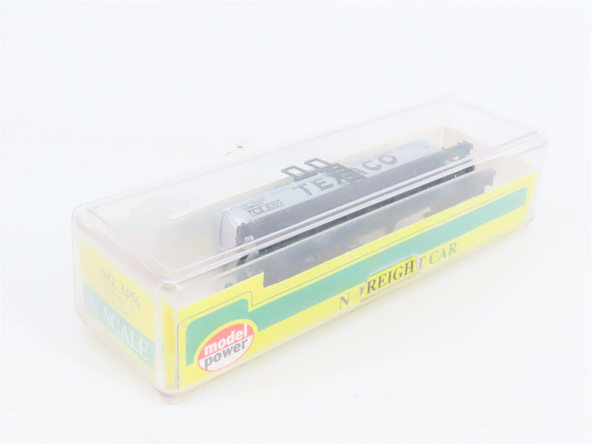 N Scale Model Power 3456 TCX Texaco Chemical Tank Car #6305