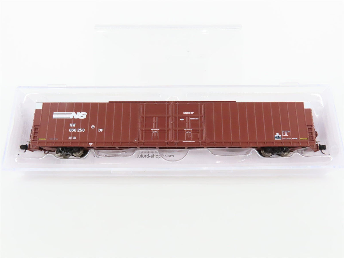 N Scale Bluford Shops 86671 NS Norfolk Southern 86&#39; Auto Parts Box Car NW868250