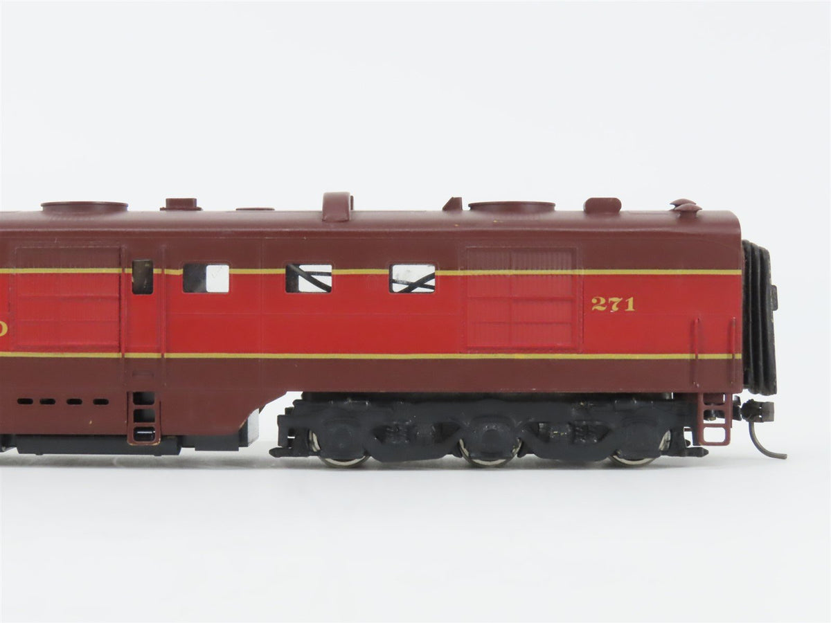 HO Hallmark Models/KMT BRASS GMO Gulf Mobile &amp; Ohio DL-109 Diesel #271 - Custom