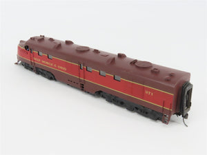 HO Hallmark Models/KMT BRASS GMO Gulf Mobile & Ohio DL-109 Diesel #271 - Custom