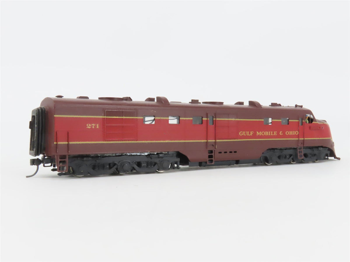 HO Hallmark Models/KMT BRASS GMO Gulf Mobile &amp; Ohio DL-109 Diesel #271 - Custom
