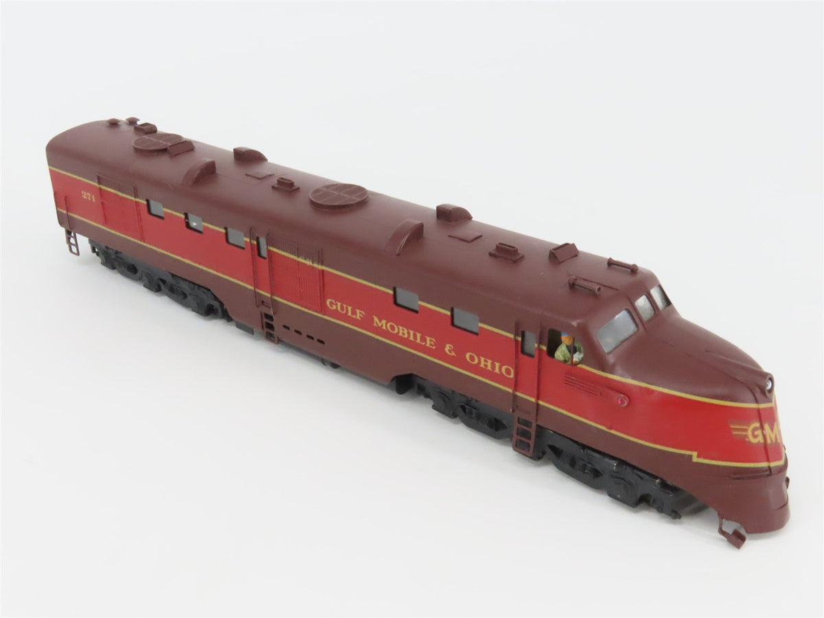 HO Hallmark Models/KMT BRASS GMO Gulf Mobile &amp; Ohio DL-109 Diesel #271 - Custom