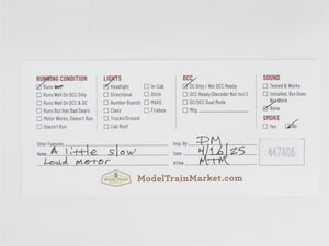 HO Hallmark Models/KMT BRASS GMO Gulf Mobile & Ohio DL-109 Diesel #271 - Custom