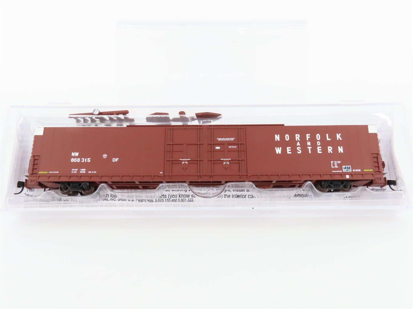 N Bluford Shops 86422 N&W Norfolk & Western 86' Auto Parts Box Car NW868315