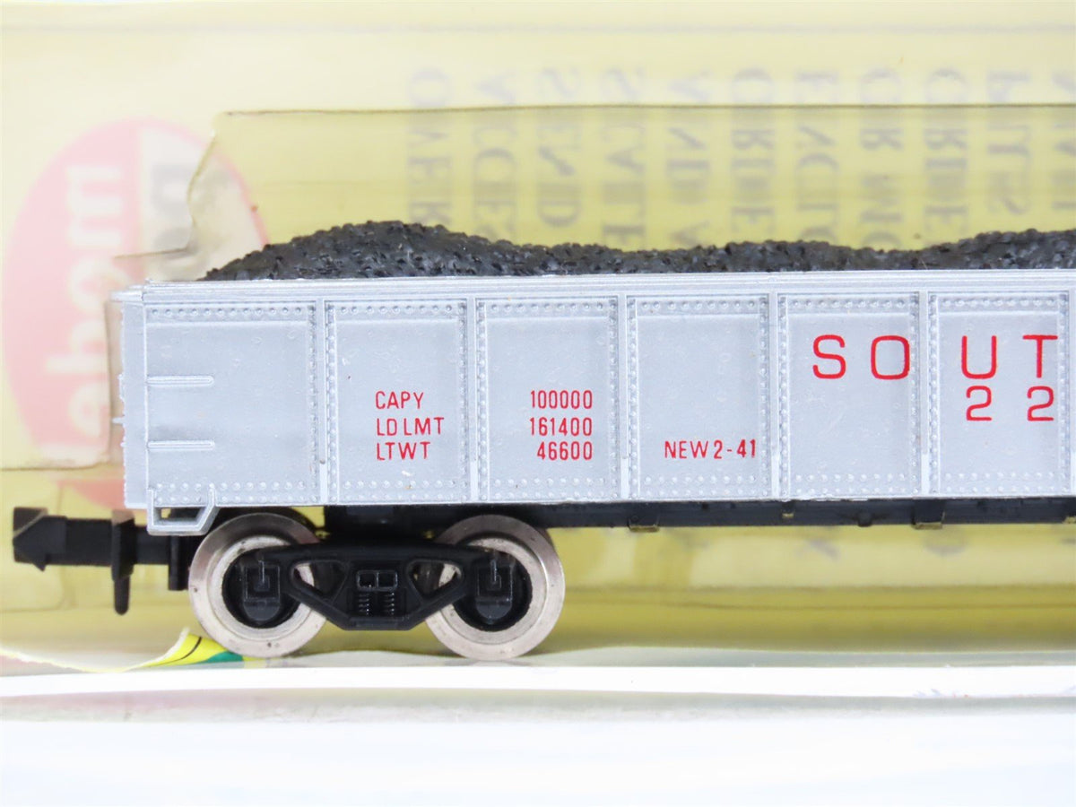 N Scale Model Power 4015 Southern Railway 50&#39; Gondola #2207 w/ Load