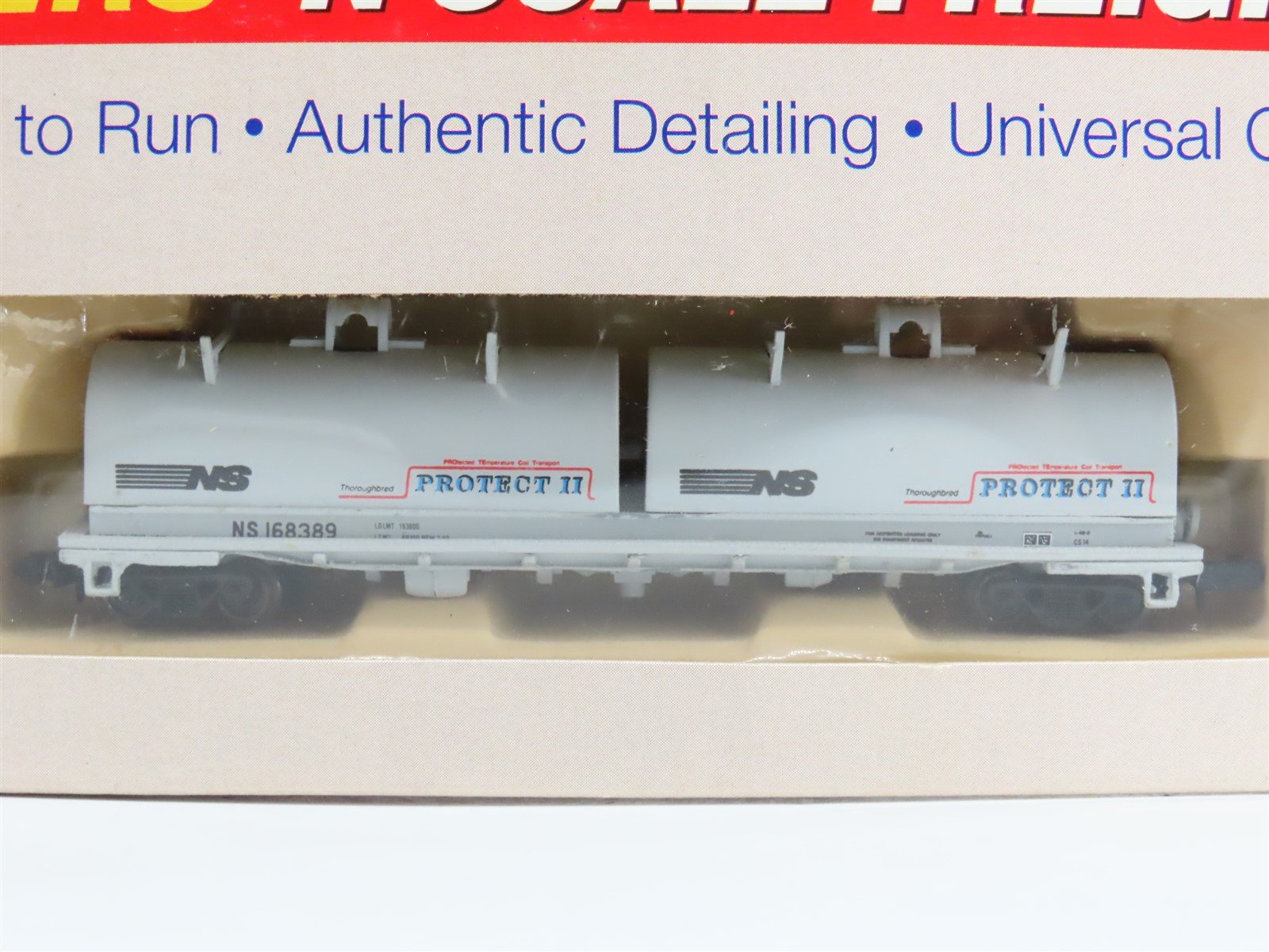 N Scale Walthers 932-8255 NS Norfolk Southern Cushion Coil Car #168389