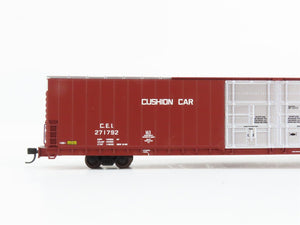 N Scale Bluford Shops 86580 C&EI 86' Double Door Auto Parts Box Car 271792