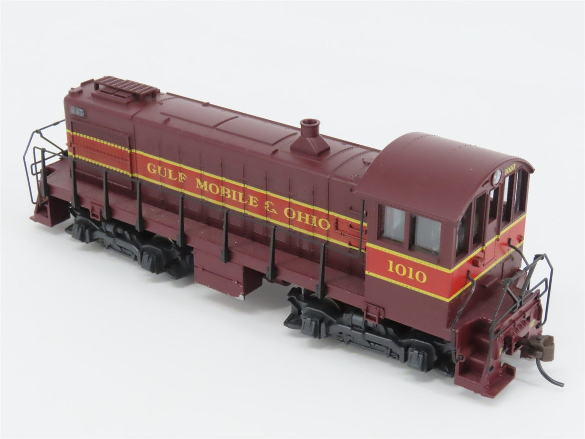 HO Scale Atlas GMO Gulf Mobile &amp; Ohio ALCO S2 Diesel Switcher #1010