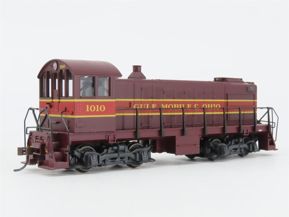 HO Scale Atlas GMO Gulf Mobile &amp; Ohio ALCO S2 Diesel Switcher #1010