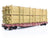 LOT of 2 HO Scale ATSF Santa Fe & UP Union Pacific Flat Cars w/ Custom Loads