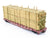 LOT of 2 HO Scale ATSF Santa Fe & UP Union Pacific Flat Cars w/ Custom Loads