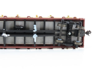 LOT of 2 HO Scale ATSF Santa Fe & UP Union Pacific Flat Cars w/ Custom Loads