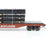 LOT of 2 HO Scale Bachmann WM Western Maryland Flat Cars w/ Custom Loads