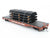 LOT of 2 HO Scale Bachmann WM Western Maryland Flat Cars w/ Custom Loads