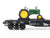 LOT of 2 HO Scale ATSF Santa Fe D&RGW Rio Grande Flat Cars w/ Custom Loads
