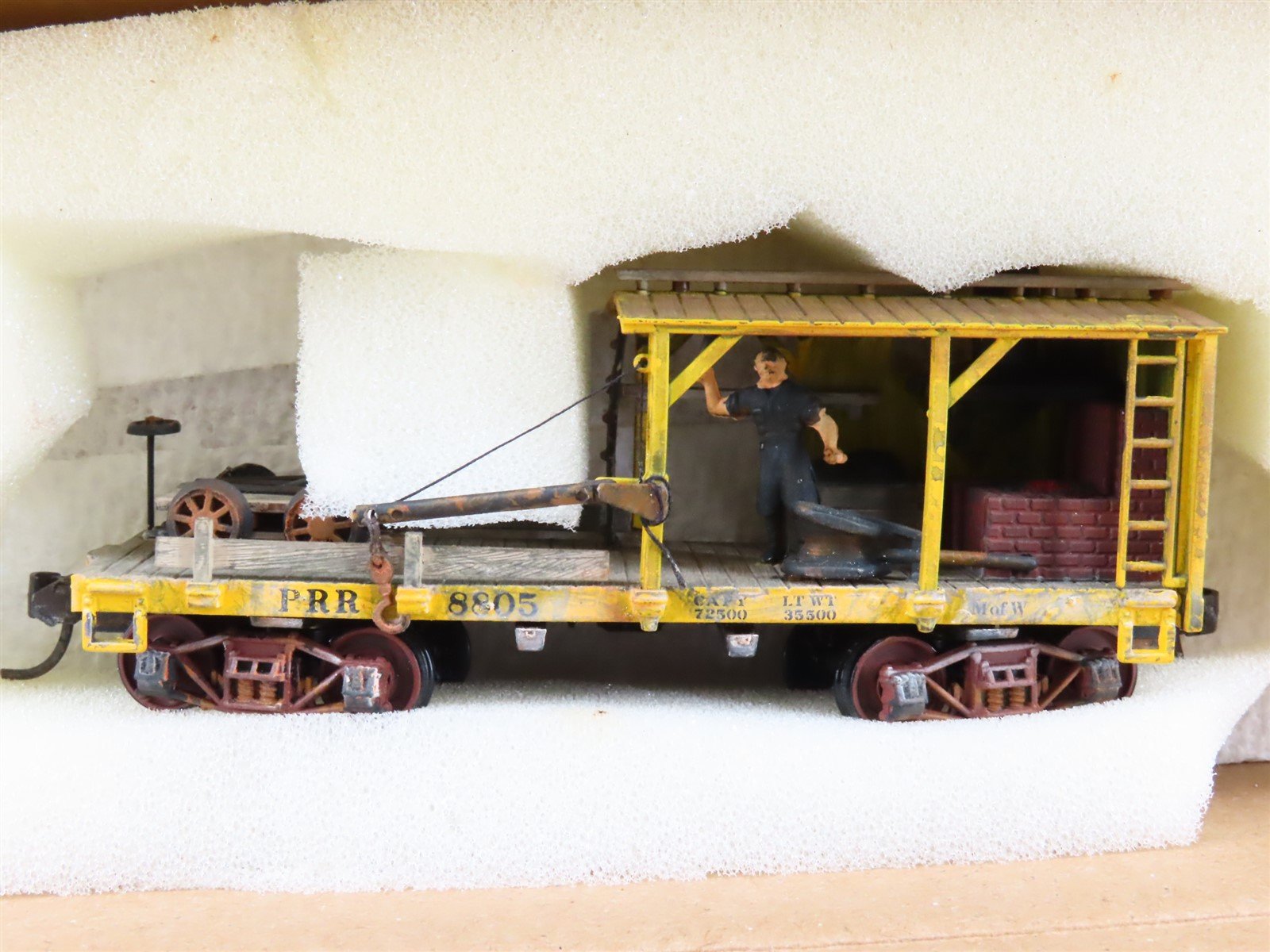 HO Scale PRR Pennsylvania Railroad Maintenance Car #8805 - Custom