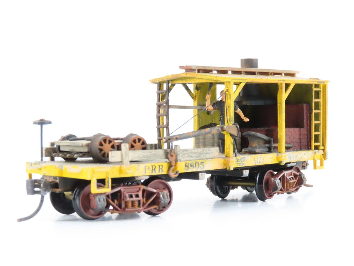 HO Scale PRR Pennsylvania Railroad Maintenance Car #8805 - Custom