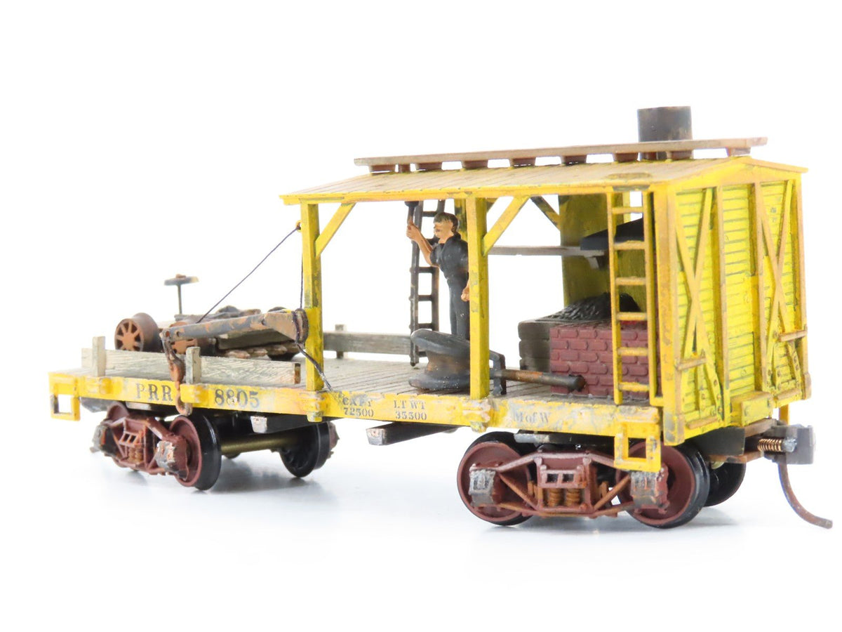 HO Scale PRR Pennsylvania Railroad Maintenance Car #8805 - Custom