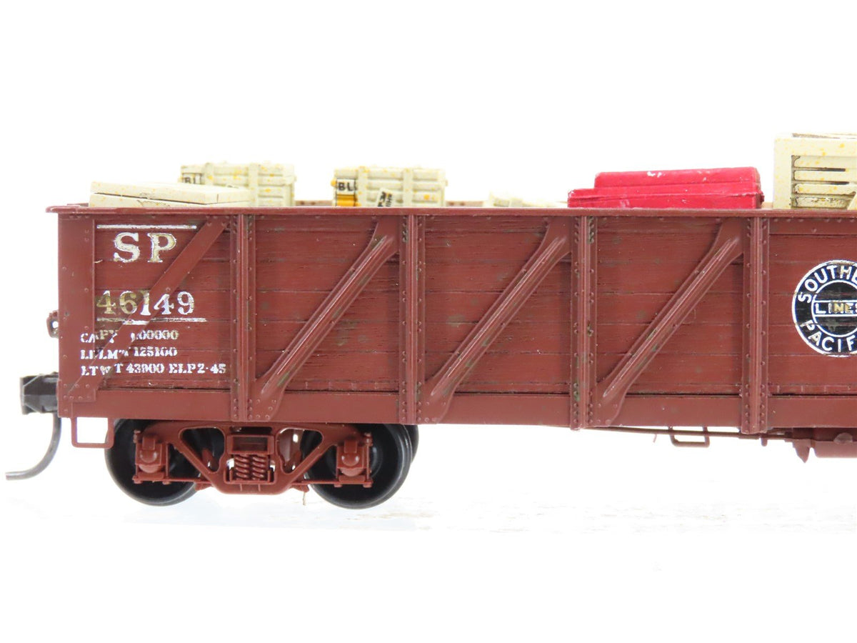 HO Scale SP Southern Pacific Gondola #46149 w/ Custom Load