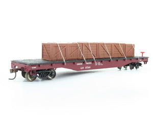 HO Scale Bachmann UP Union Pacific Flat Car #57260 w/ Custom Load