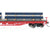 HO Scale Bachmann ATSF Santa Fe Flat Car #90874 w/ Custom Load