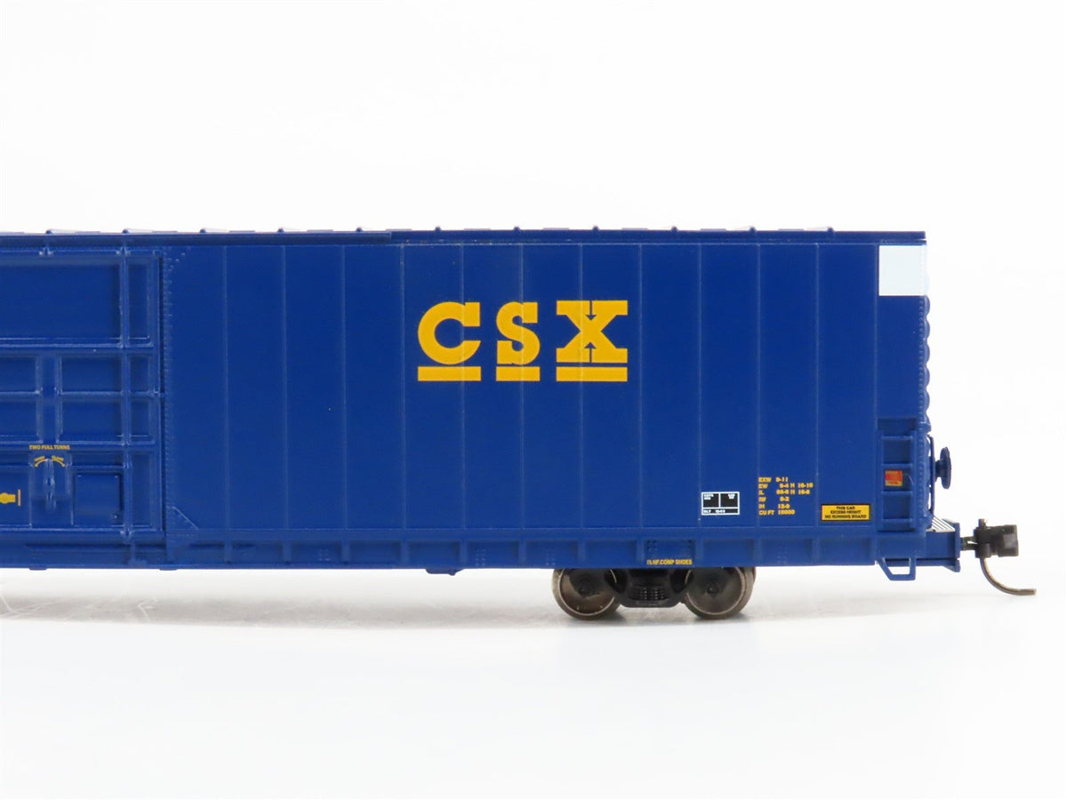 N Scale Bluford Shops 86625 CSX B&amp;O 86&#39; Quad Door Box Car 180414