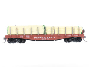 HO Scale Athearn PRR Pennsylvania Flat Car #425500 w/ Custom Lumber Load