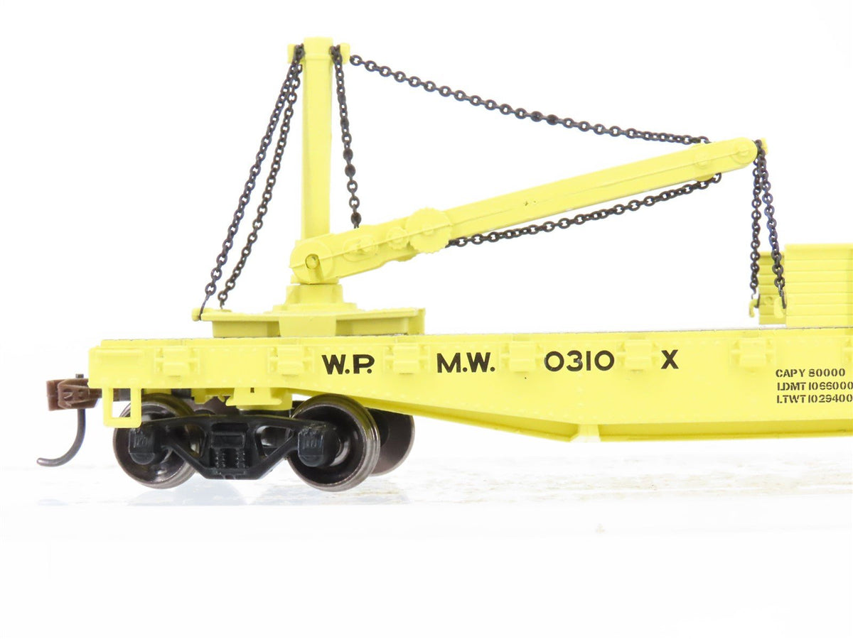 HO Scale Athearn WP Western Pacific MOW Derrick Car #0310X