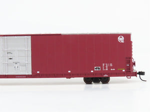 N Bluford Shops 86362 ATSF Santa Fe 86' Double Door Auto Parts Box Car 36704