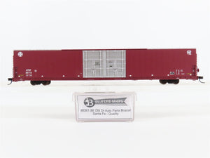 N Bluford Shops 86361 ATSF Santa Fe 86' Double Door Auto Parts Box Car 36715