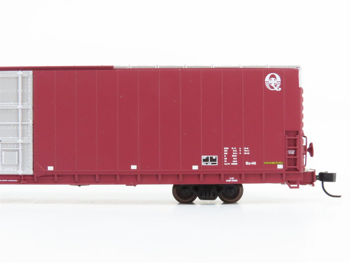 N Bluford Shops 86361 ATSF Santa Fe 86&#39; Double Door Auto Parts Box Car 36715