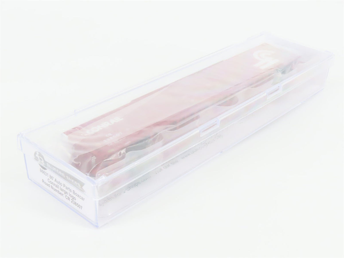 N Scale Bluford Shops 86631 CR Conrail 86&#39; Auto Parts Box Car 238507