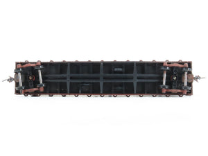 LOT of 2 HO Scale MILW Milwaukee Road Flat Cars #65637 w/ Custom Loads