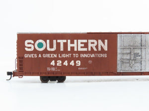 N Scale Bluford Shops 86152 SR Southern Railway 86' Auto Parts Box Car 42449