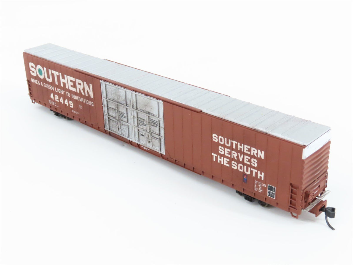 N Scale Bluford Shops 86152 SR Southern Railway 86&#39; Auto Parts Box Car 42449