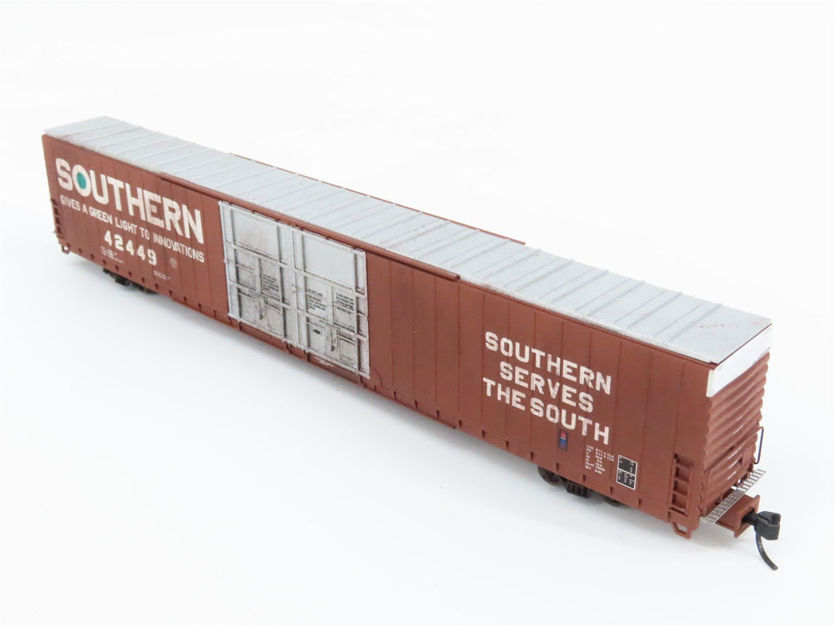N Scale Bluford Shops 86152 SR Southern Railway 86&#39; Auto Parts Box Car 42449