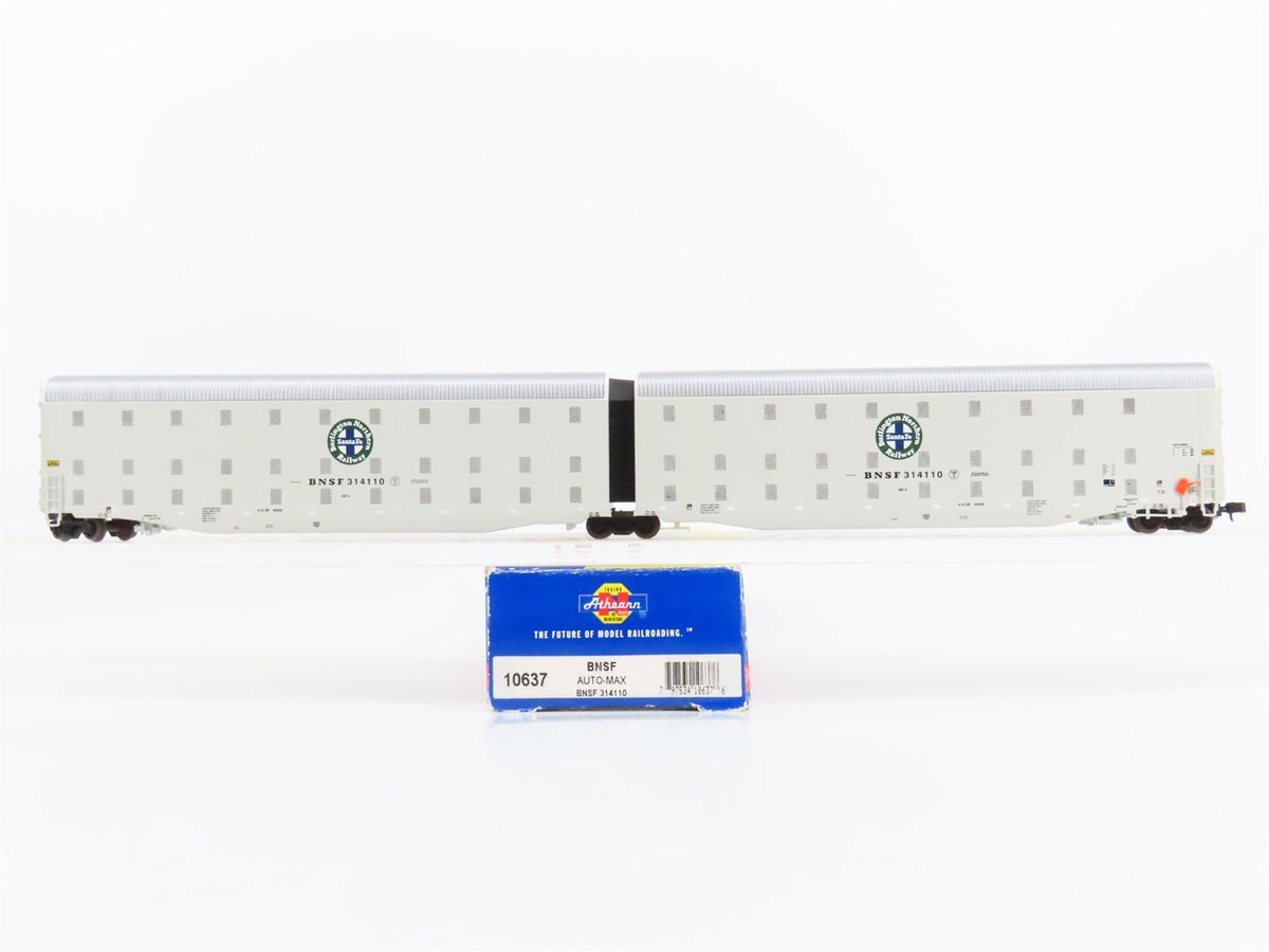 N Scale Athearn 10637 BNSF Santa Fe Auto-Max Car Carrier 314110
