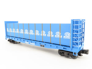 O Gauge 3-Rail MTH 20-98112 FEC Florida East Coast Bulkhead Flat Car 1469 w/Load