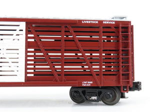 O Gauge 3-Rail MTH 20-94503 PRR Pennsylvania 40' Steel-Side Stock Car #130554