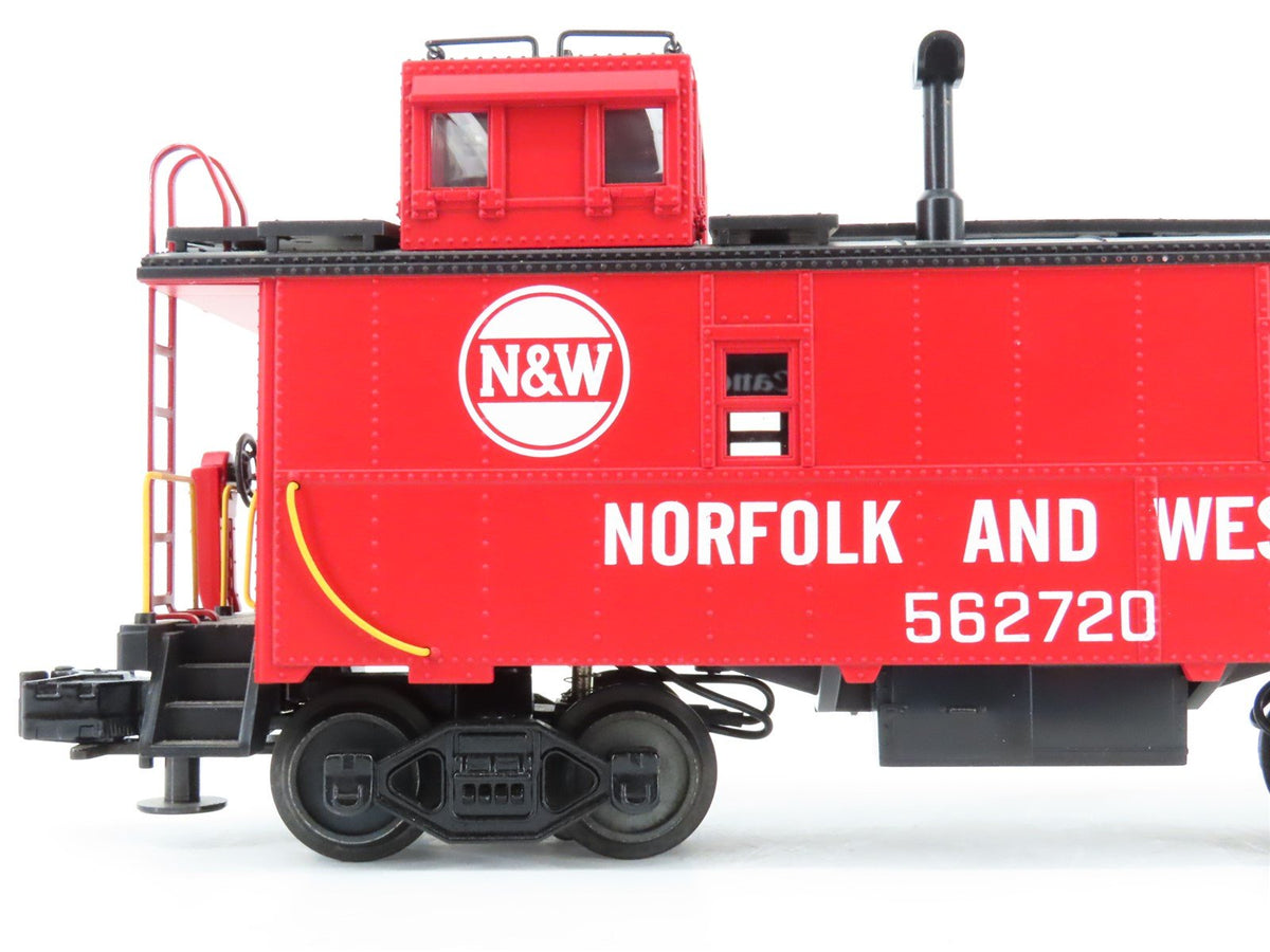 O Gauge 3-Rail MTH 20-91027 N&amp;W Norfolk &amp; Western Offset Cupola Caboose #562720