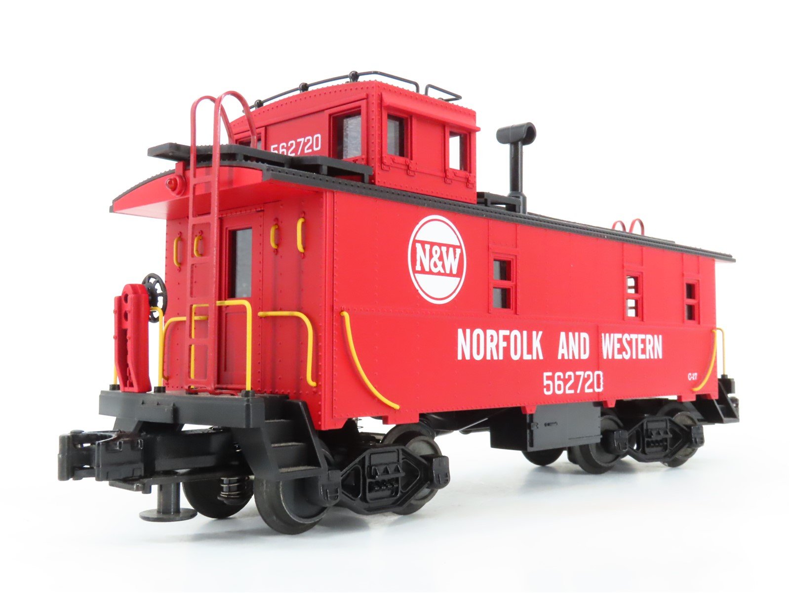 O Gauge 3-Rail MTH 20-91027 N&W Norfolk & Western Offset Cupola Caboose #562720