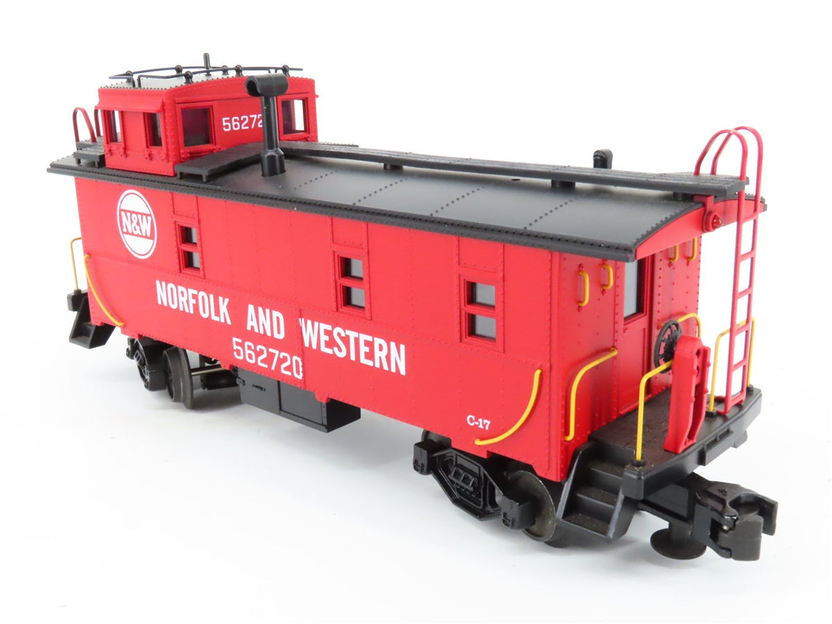 O Gauge 3-Rail MTH 20-91027 N&amp;W Norfolk &amp; Western Offset Cupola Caboose #562720