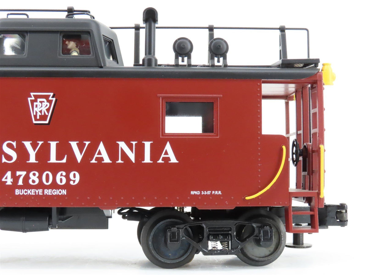 O Gauge 3-Rail MTH 20-91014 PRR Pennsylvania N-8 Center Cupola Caboose #478069