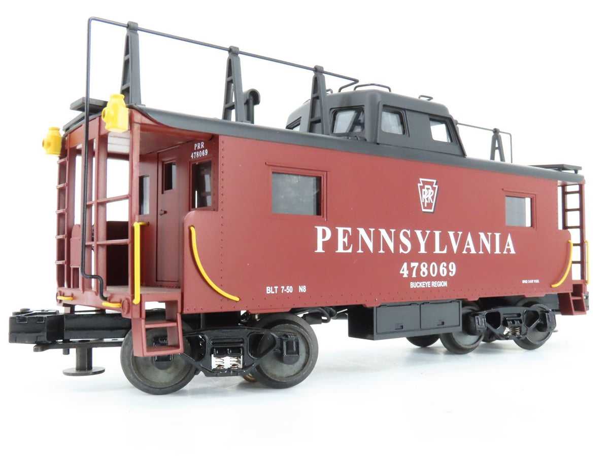 O Gauge 3-Rail MTH 20-91014 PRR Pennsylvania N-8 Center Cupola Caboose #478069