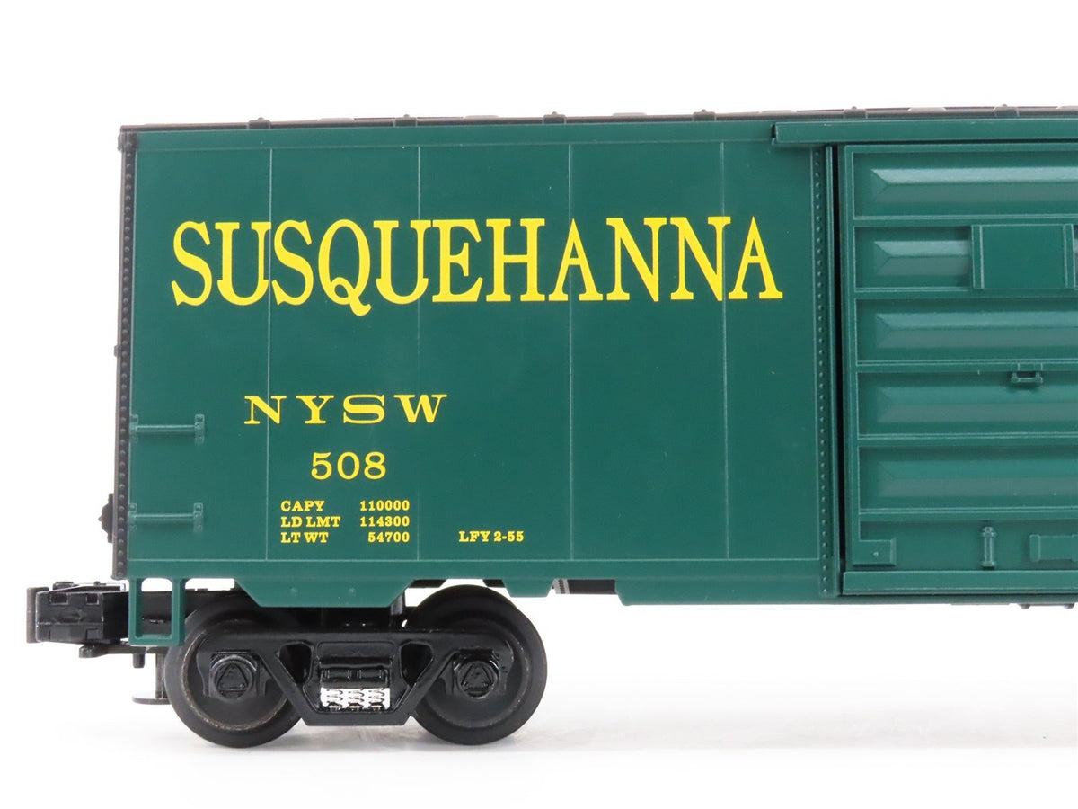 O Gauge 3-Rail MTH 20-93019 NYSW &quot;Susie-Q&quot; 40&#39; Single Door Box Car #508