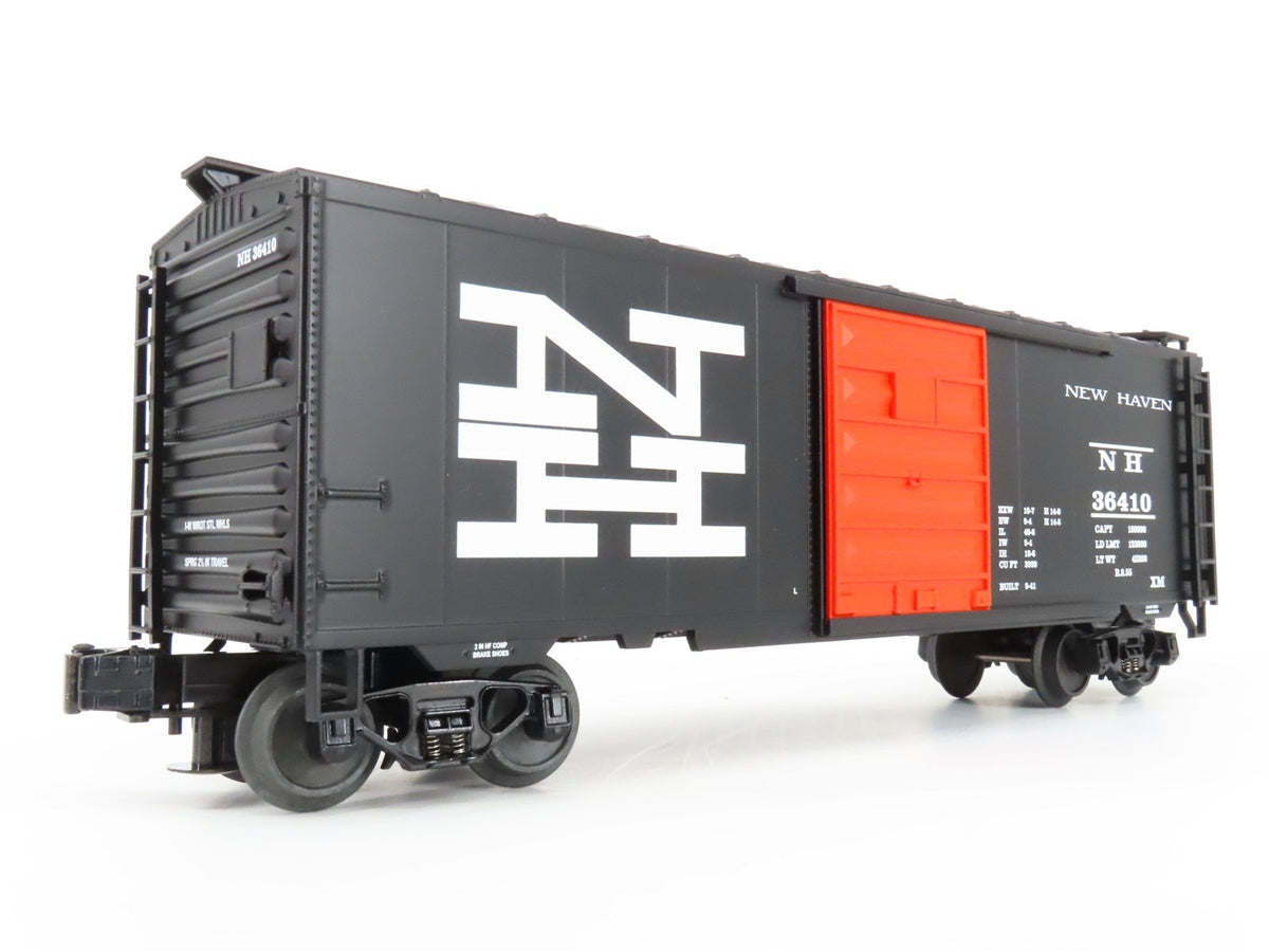 O Gauge 3-Rail MTH 20-93121 NH New Haven 40&#39; Single Door Box Car #36410