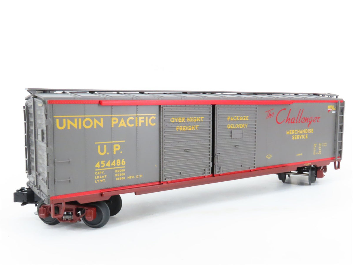 O Gauge 3-Rail MTH 20-93130 UP Union Pacific &quot;Challenger&quot; 50&#39; Box Car #454486