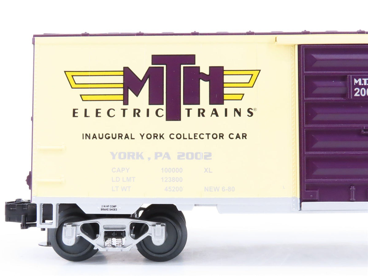 O Gauge 3-Rail MTH 20-93154 TCA 2002 Inaugural York Collector Box Car